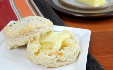 Roasted Garlic Flaky Biscuits
