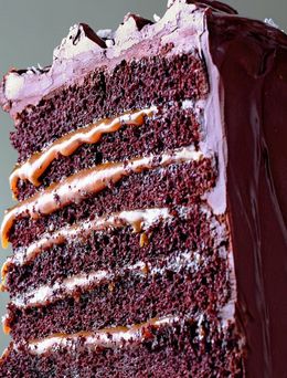 Salted-Caramel Chocolate Cake