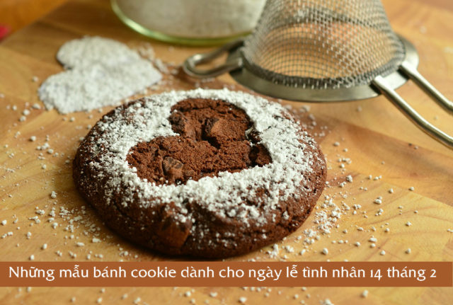 Những mẫu bánh cookie dành cho ngày lễ tình nhân 14 tháng 2