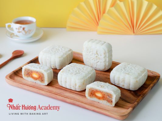 trung thu dẻo Nhân Quế Hoa Táo Đỏ
